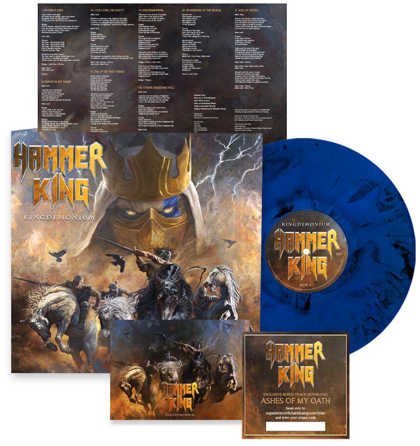 Hammer King Kingdemonium LP coloured