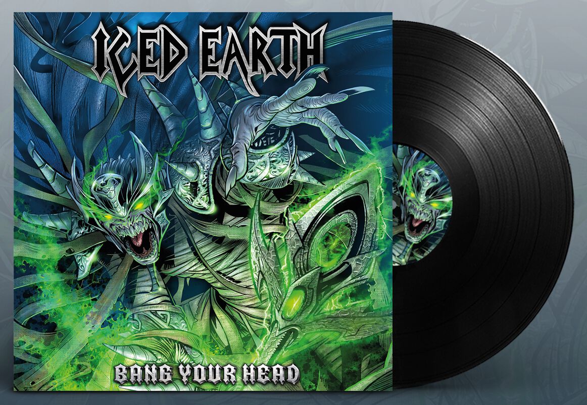 Iced Earth Bang Your Head LP black