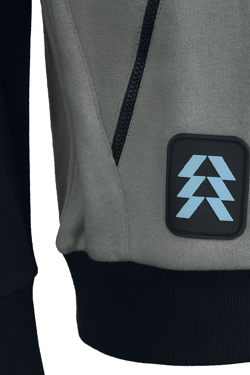 Destiny Hunter Kapuzenjacke schwarz grau