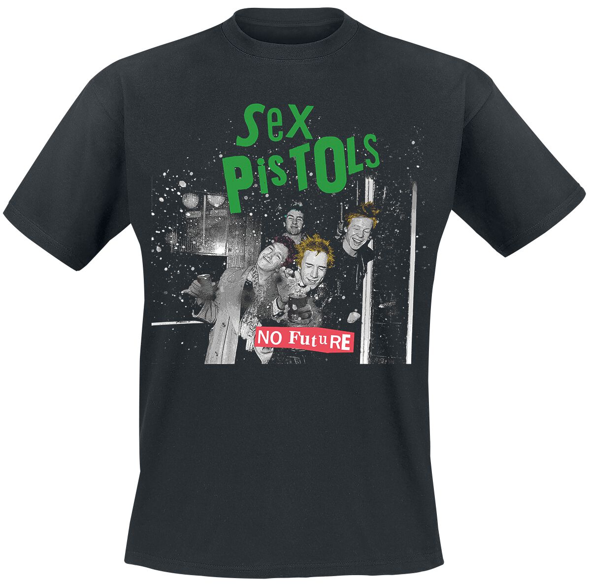 Sex Pistols Cover Photo T-Shirt schwarz Sex Pistols Cover Photo T-Shirt schwarz