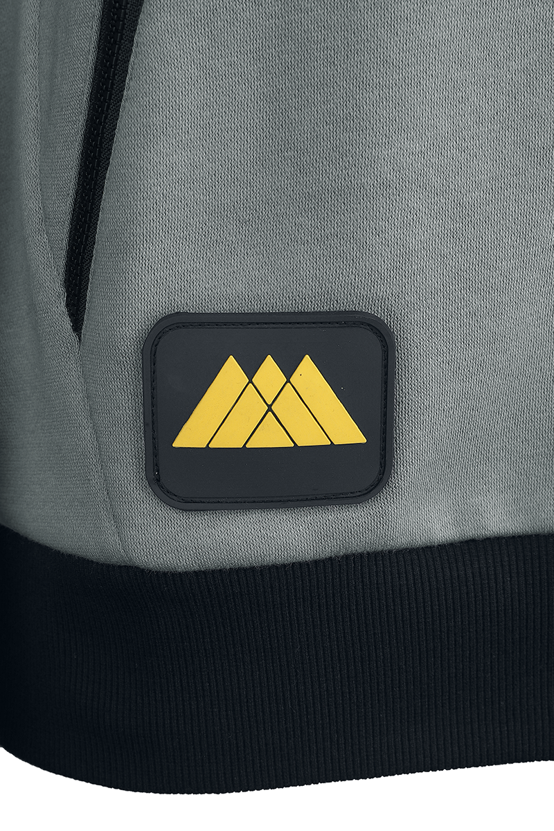 Destiny Warlock Kapuzenjacke schwarz grau