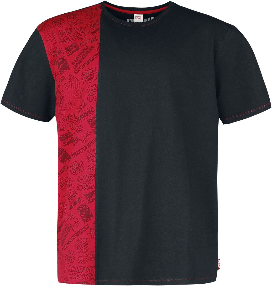 Marvel - Marvel T-Shirt - Heroes - S bis M - für Männer - Größe M - multicolor  - EMP exklusives Merchandise!