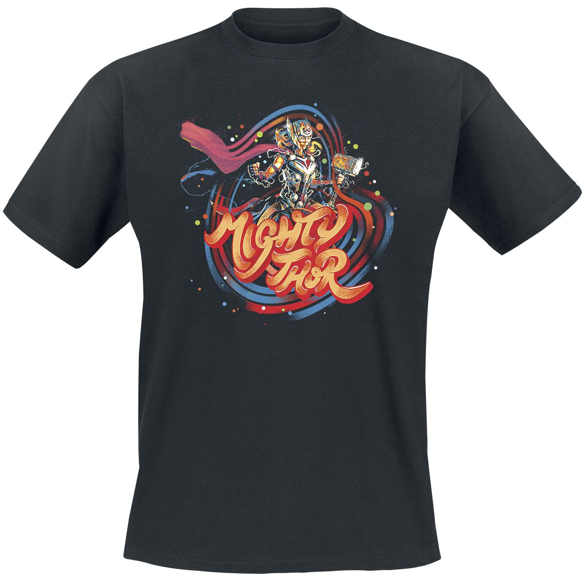 Thor Love And Thunder - Mighty Thor T-Shirt black