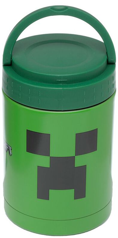 Boîte-repas Gaming de Minecraft - Creeper Thermobehälter - pour Unisexe - noir/vert