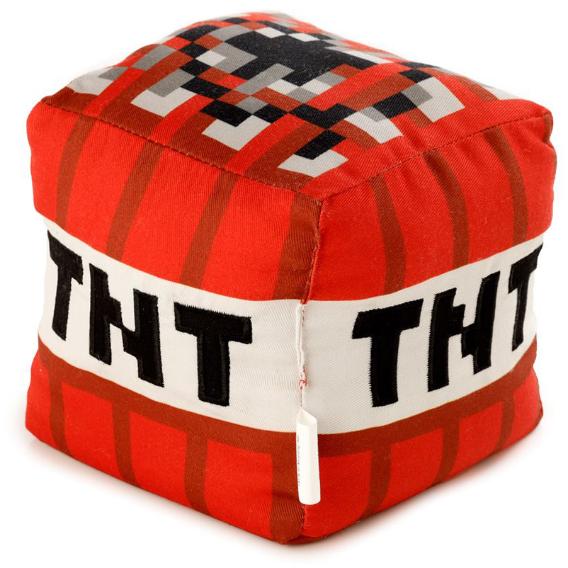 Minecraft TNT Türstopper Türdekoration schwarz rot weiß