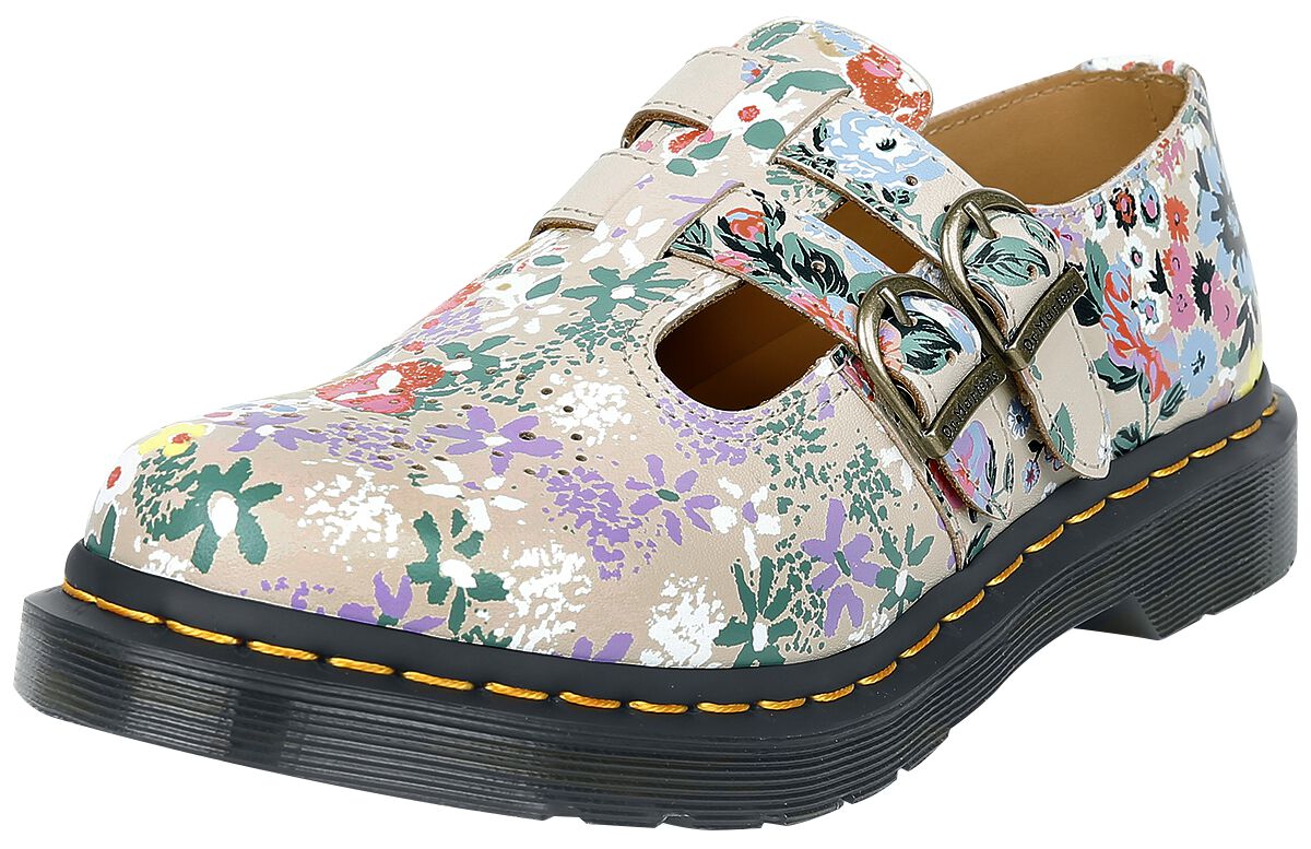 Dr. Martens 1460 8 Eye Boot Floral Mash Up Backhand Boot multicolor in EU37
