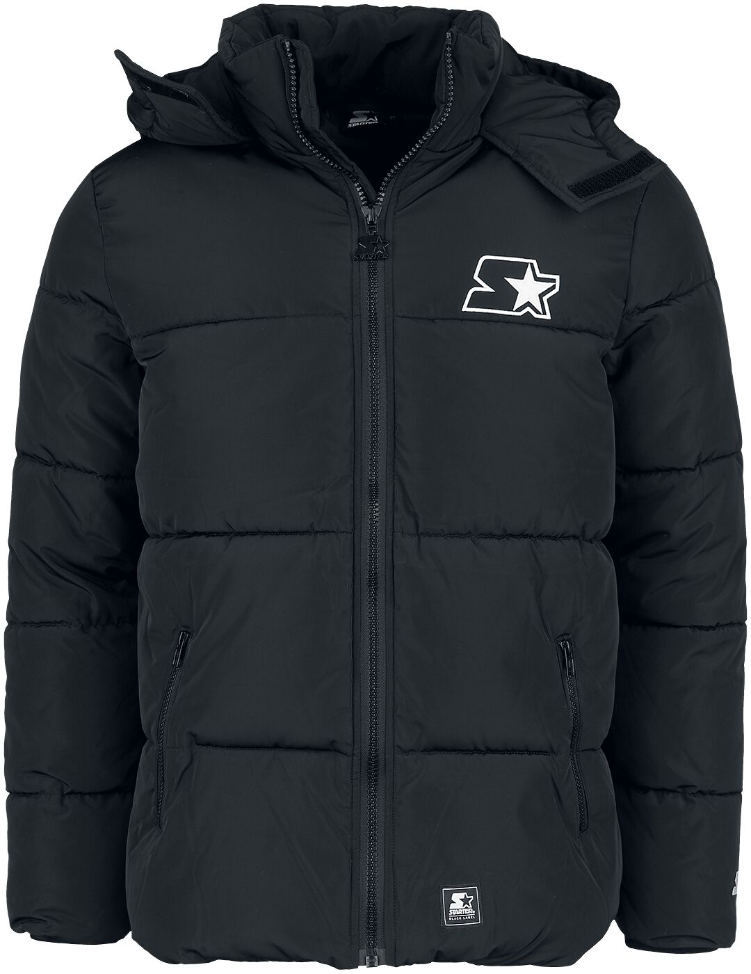 Starter Winterjacke - Starter Puffer Jacket - M - für Männer - Größe M - schwarz