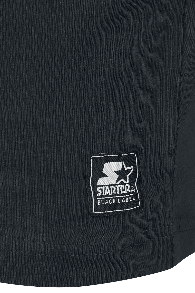 Starter T-Shirt - Starter Essential Jersey - S - für Männer - Größe S - schwarz