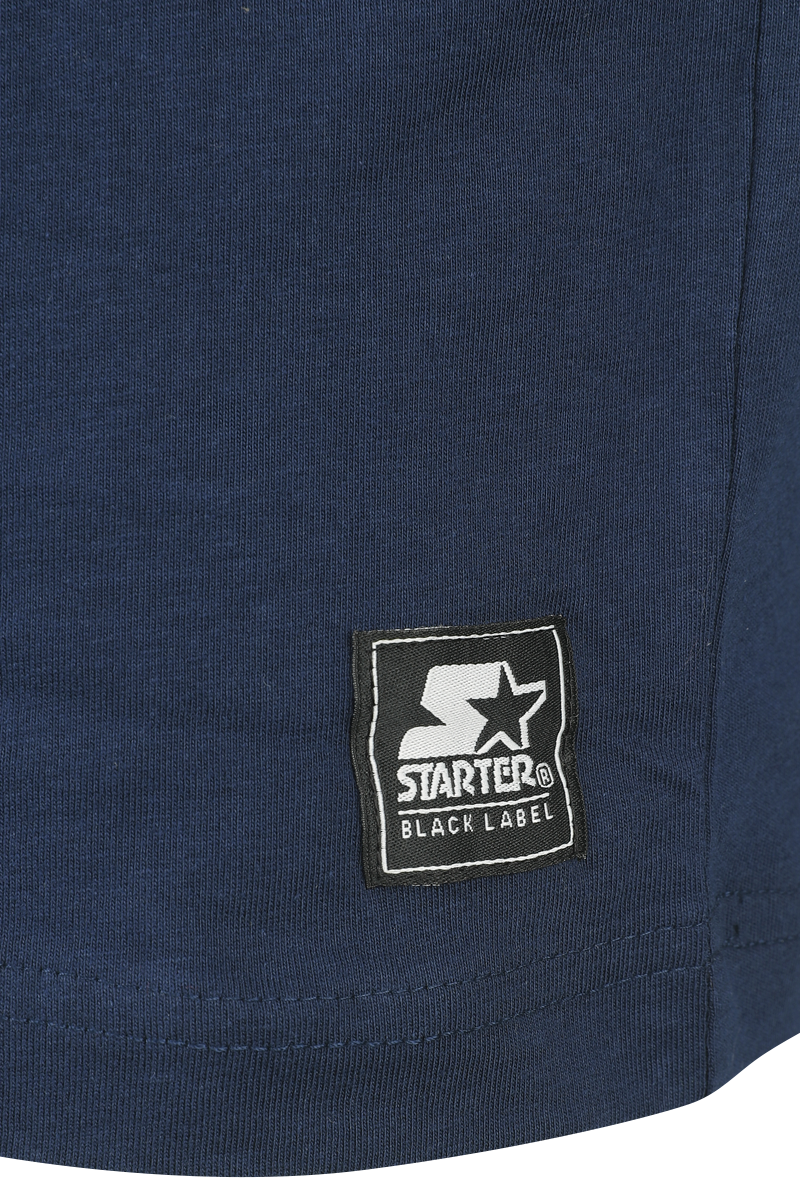 Starter T-Shirt - Starter Essential Jersey - S - für Männer - Größe S - blau