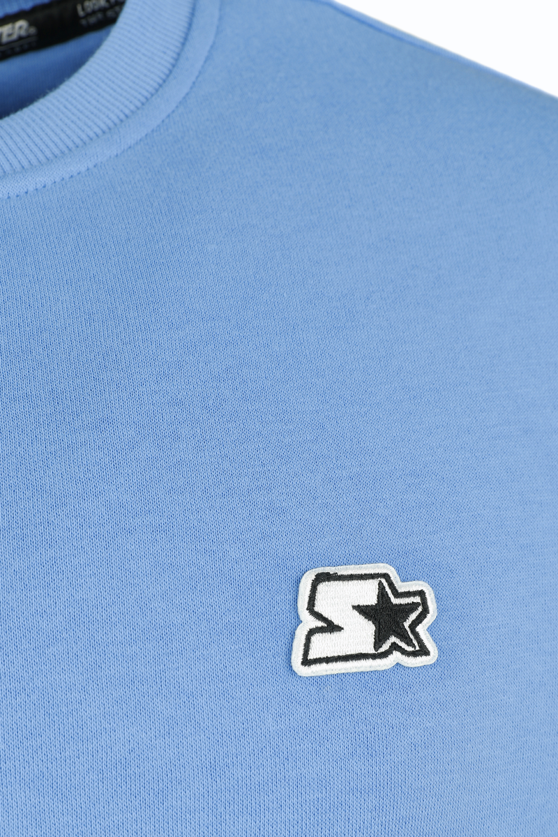 Starter Sweatshirt - Starter Essential Crewneck - S bis XXL - für Männer - Größe L - blau