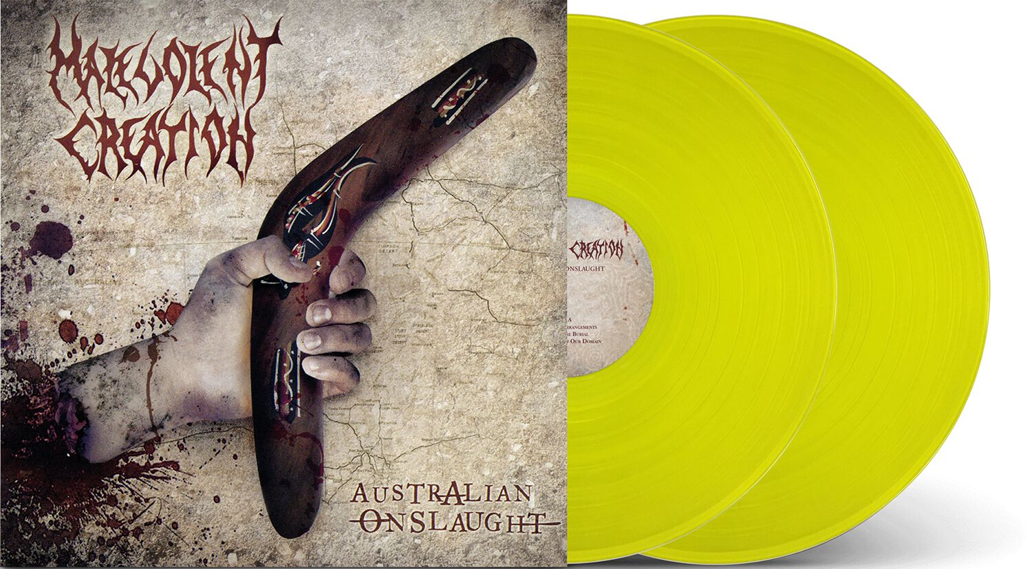 Malevolent Creation Australian onslaught LP multicolor