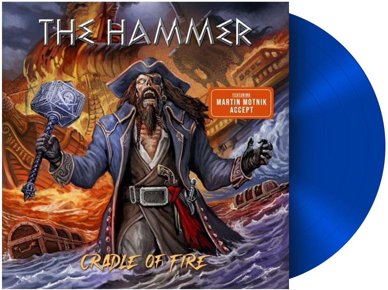 The Hammer Cradle of fire SINGLE blue