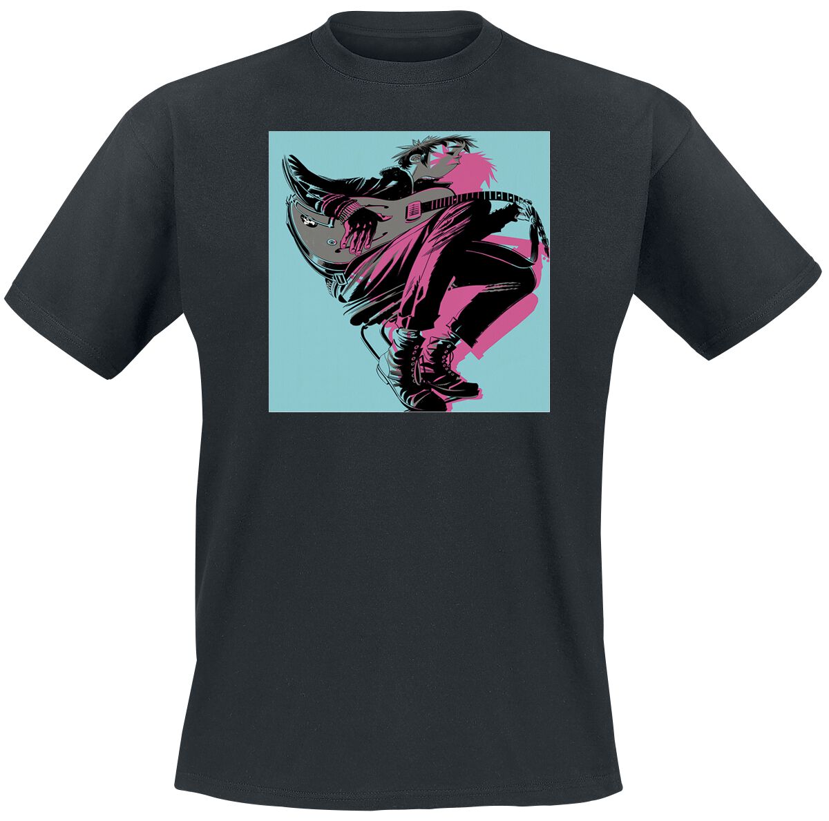 Gorillaz Now Now T-Shirt schwarz