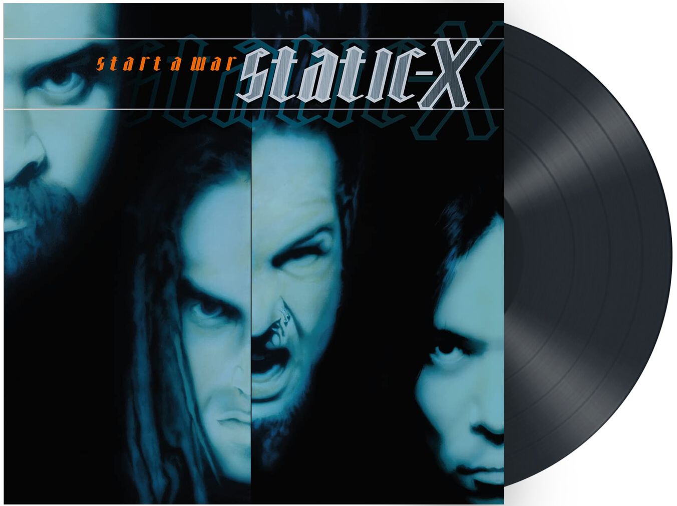 Static-X Start a war LP multicolor