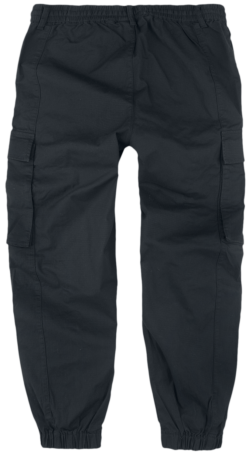 Champion Elastic Cuff Cargo Pants Stoffhose schwarz