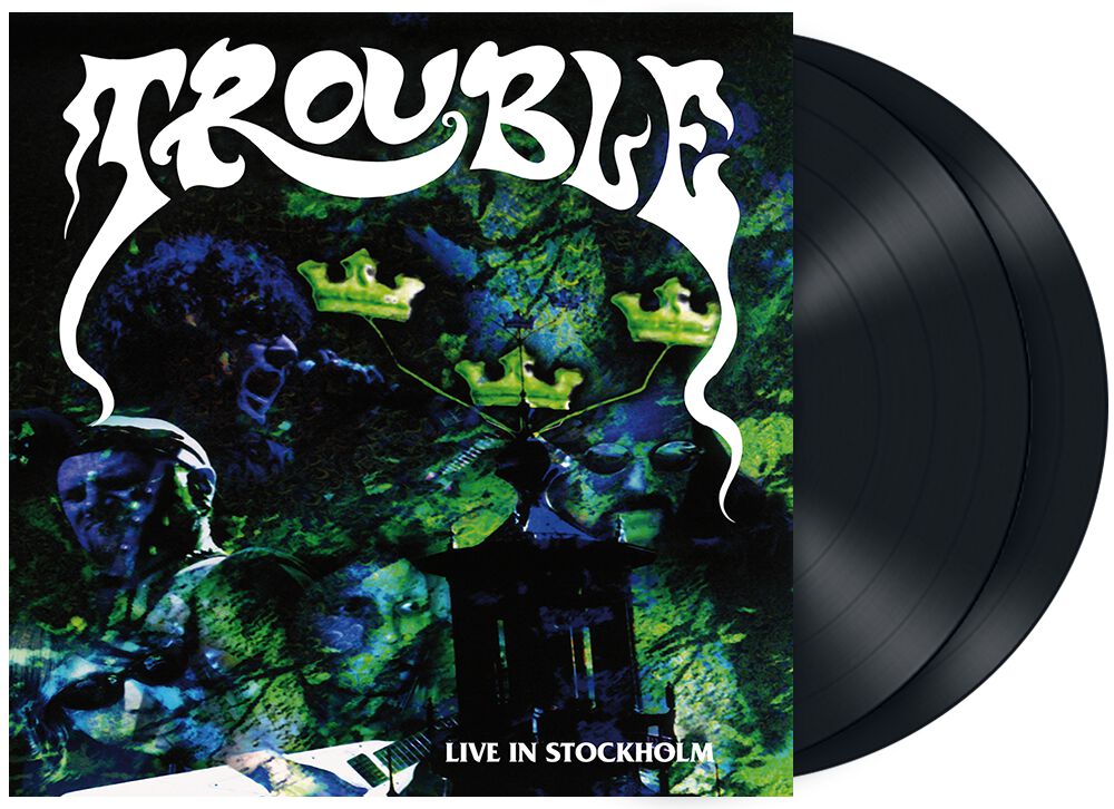 Trouble Live in Stockholm LP schwarz