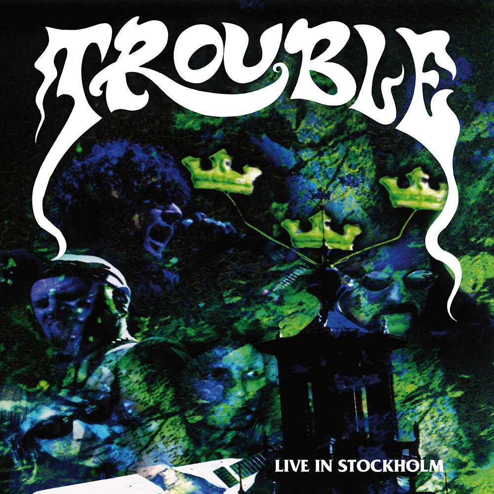 Trouble Live in Stockholm LP schwarz