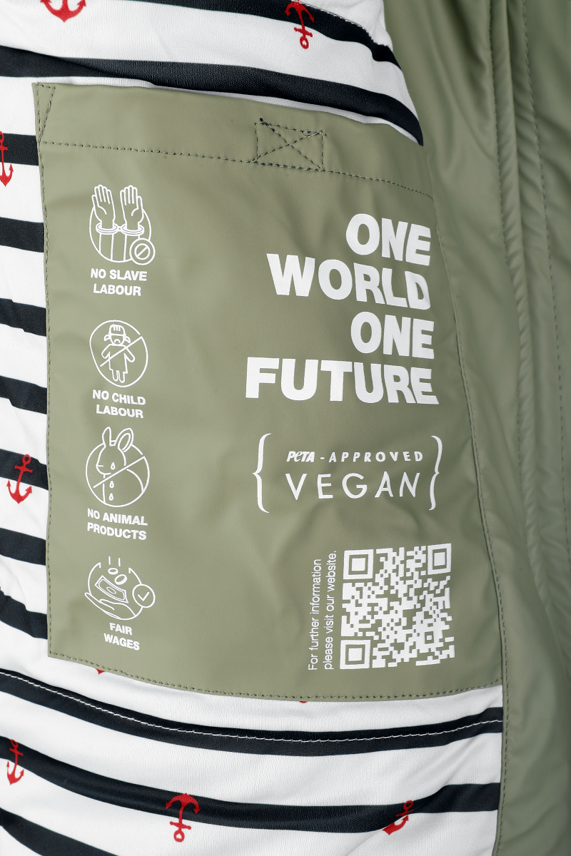 Alife and Kickin AudreyAK A Raincoat Regenmantel oliv