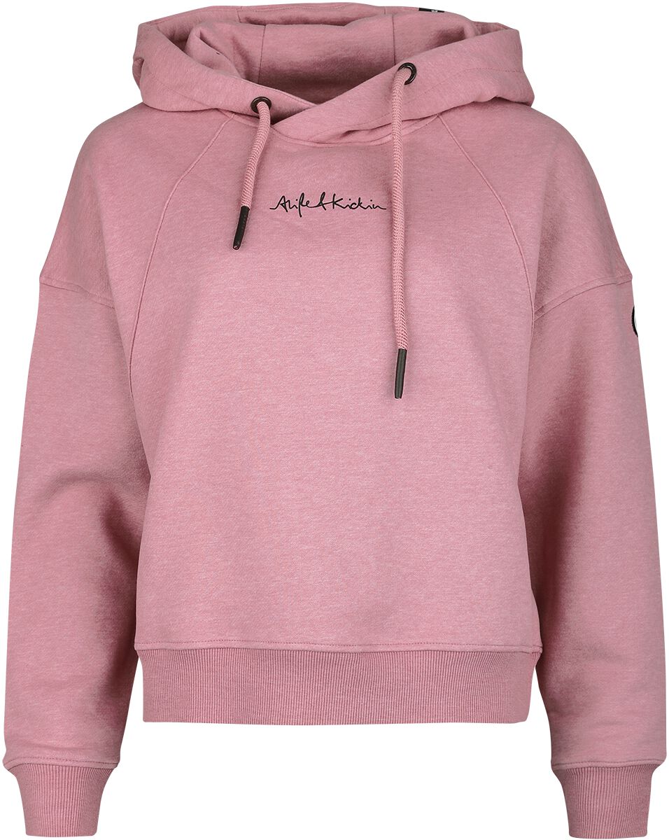 Sweat-shirt à capuche de Alife and Kickin - JessyAK A Hoodie - XS à XL - pour Femme - vieux rose