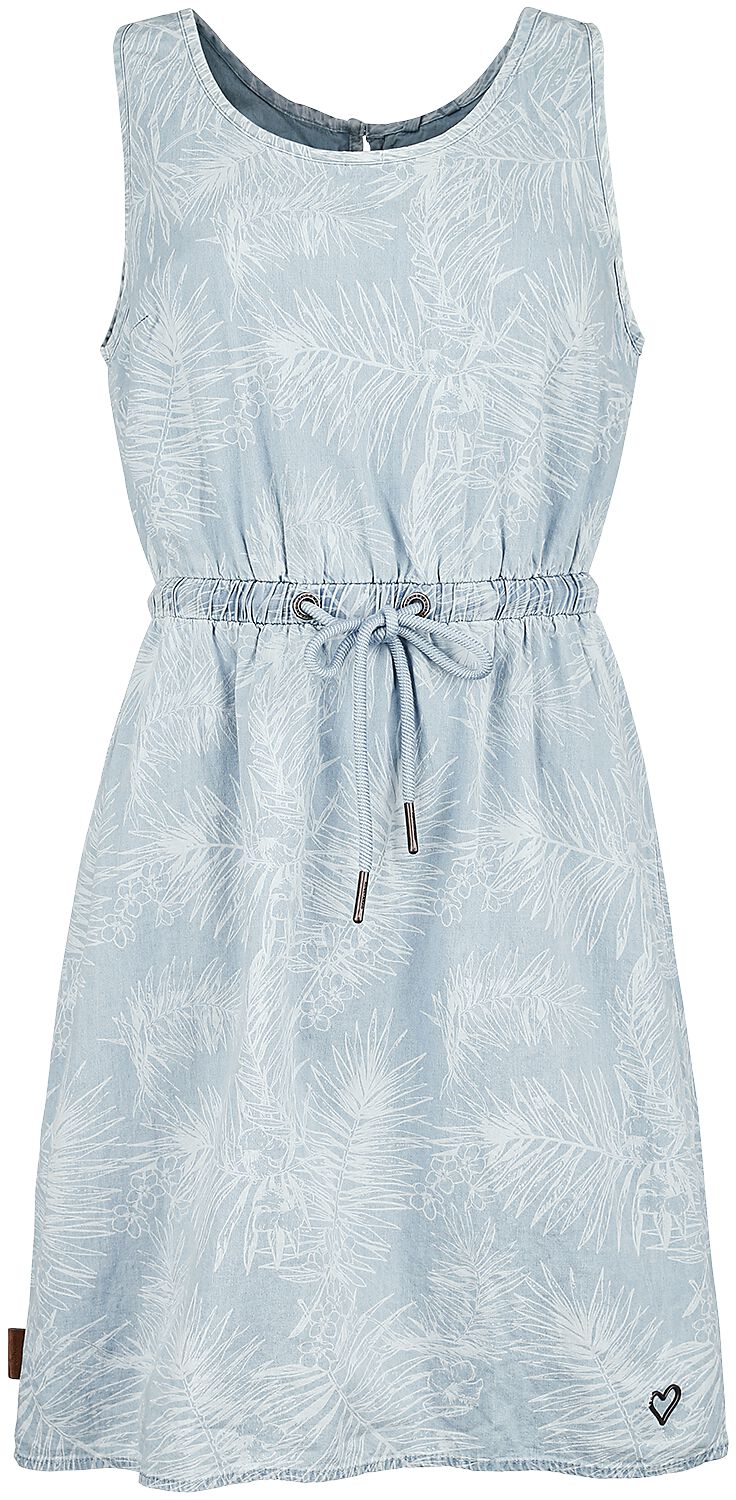 Robe mi-longue de Alife and Kickin - DojaAK DNM B Sleeveless Dress - XS à L - pour Femme - bleu clai