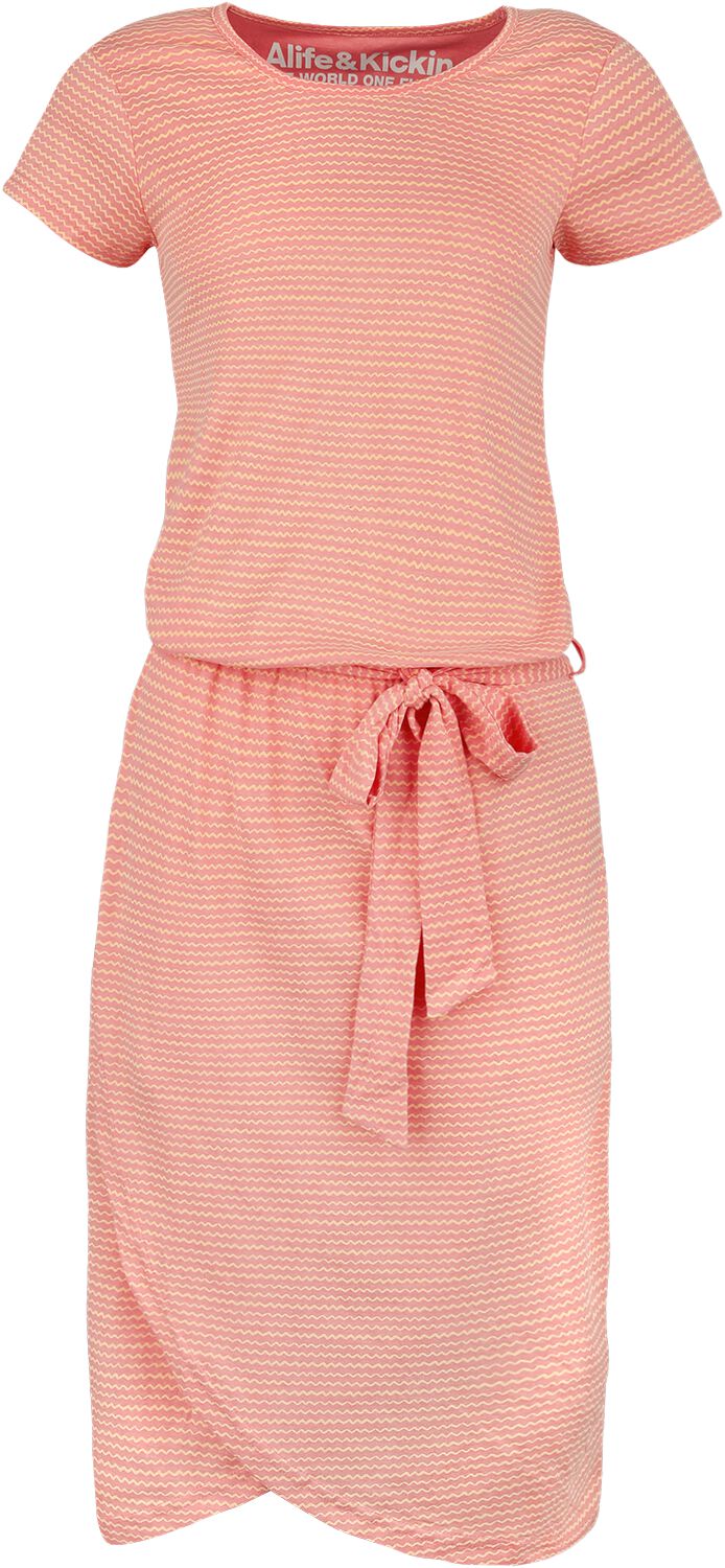 Robe mi-longue de Alife and Kickin - TheaAK B Shirt Dress - XS à XL - pour Femme - orange