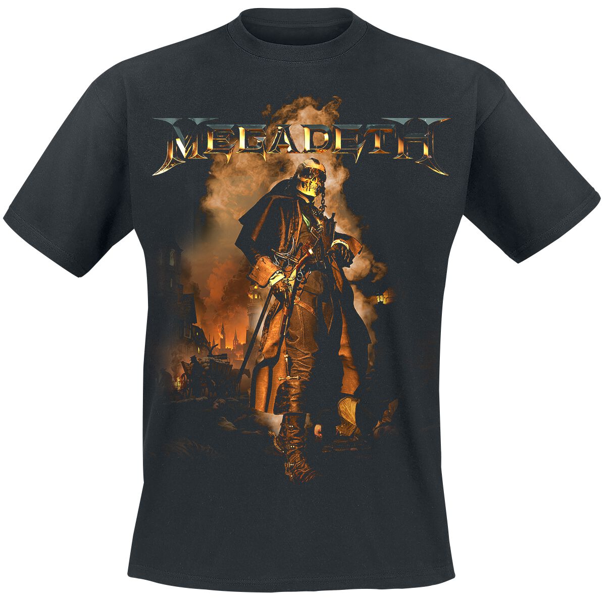 Megadeth Vintage Standing T-Shirt black
