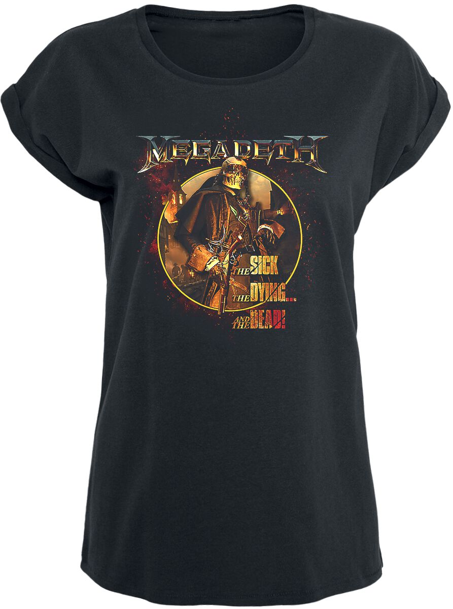 Megadeth Circle Album Art T-Shirt black