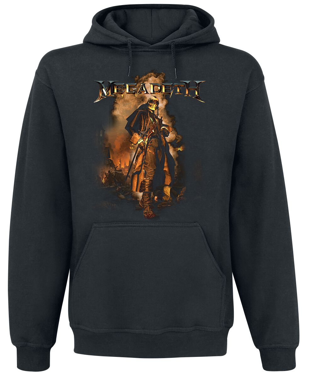 Megadeth Vintage Standing Kapuzenpullover schwarz