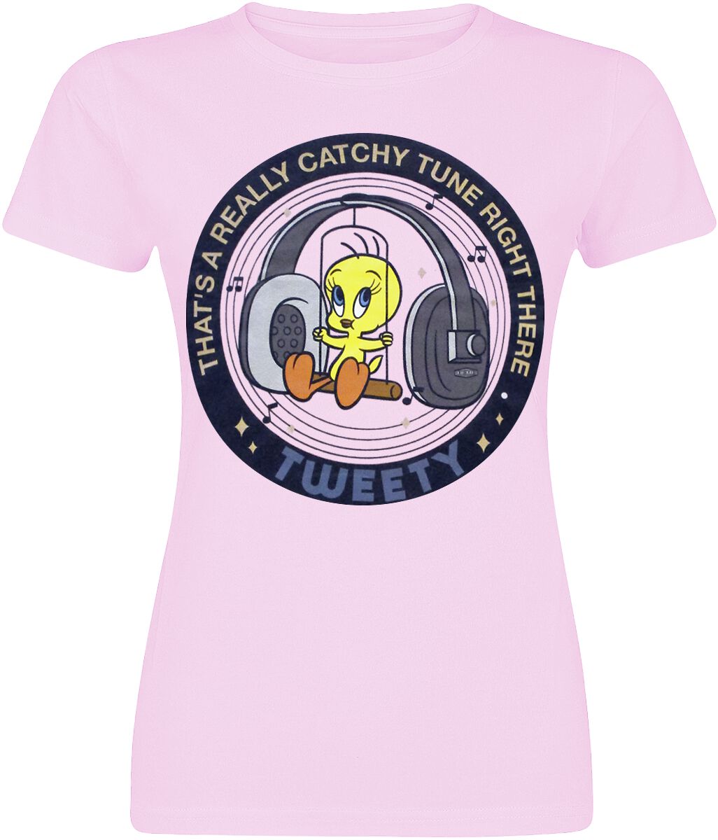 Looney Tunes Catchy Tune T-Shirt light pink