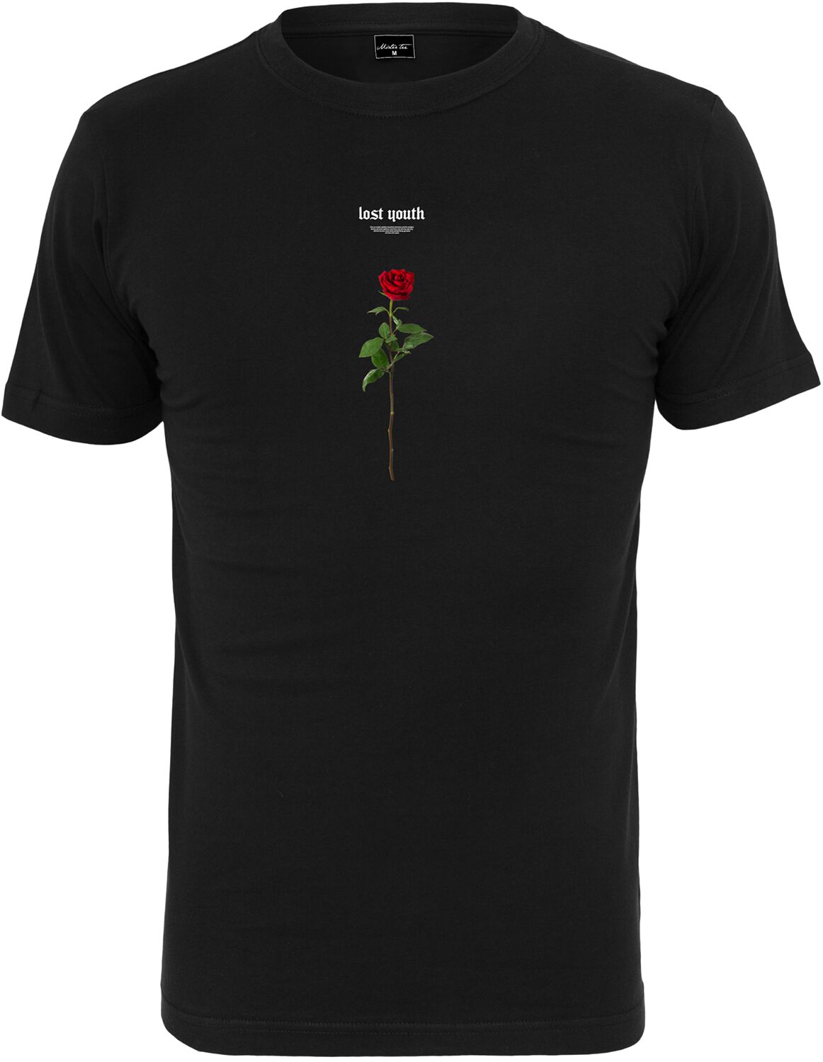 T-Shirt Manches courtes de Mister Tee - Lost Youth Rose Tee - XS à XXL - pour Homme - noir