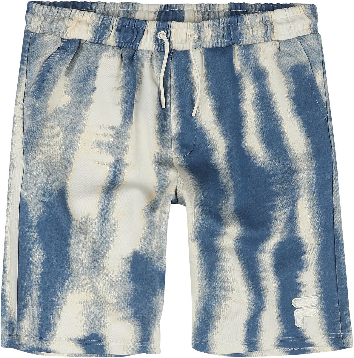 Short de Fila - CASARES AOP baggy shorts - S à XXL - pour Homme - blanc/bleu