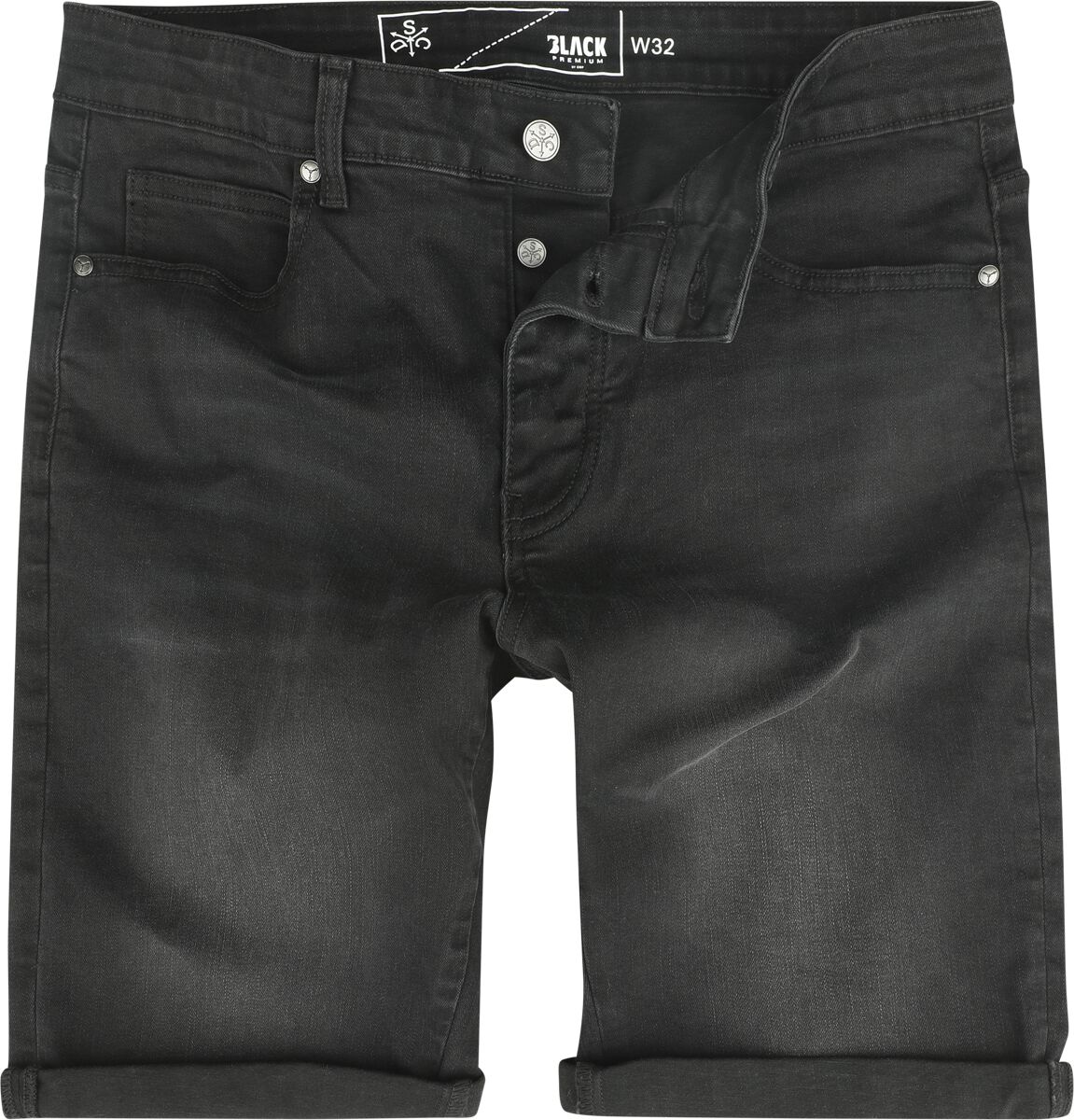 Black Premium by EMP Short - EMP Street Crafted Design Collection - Shorts - 29 bis 34 - für Männer - Größe 30 - schwarz