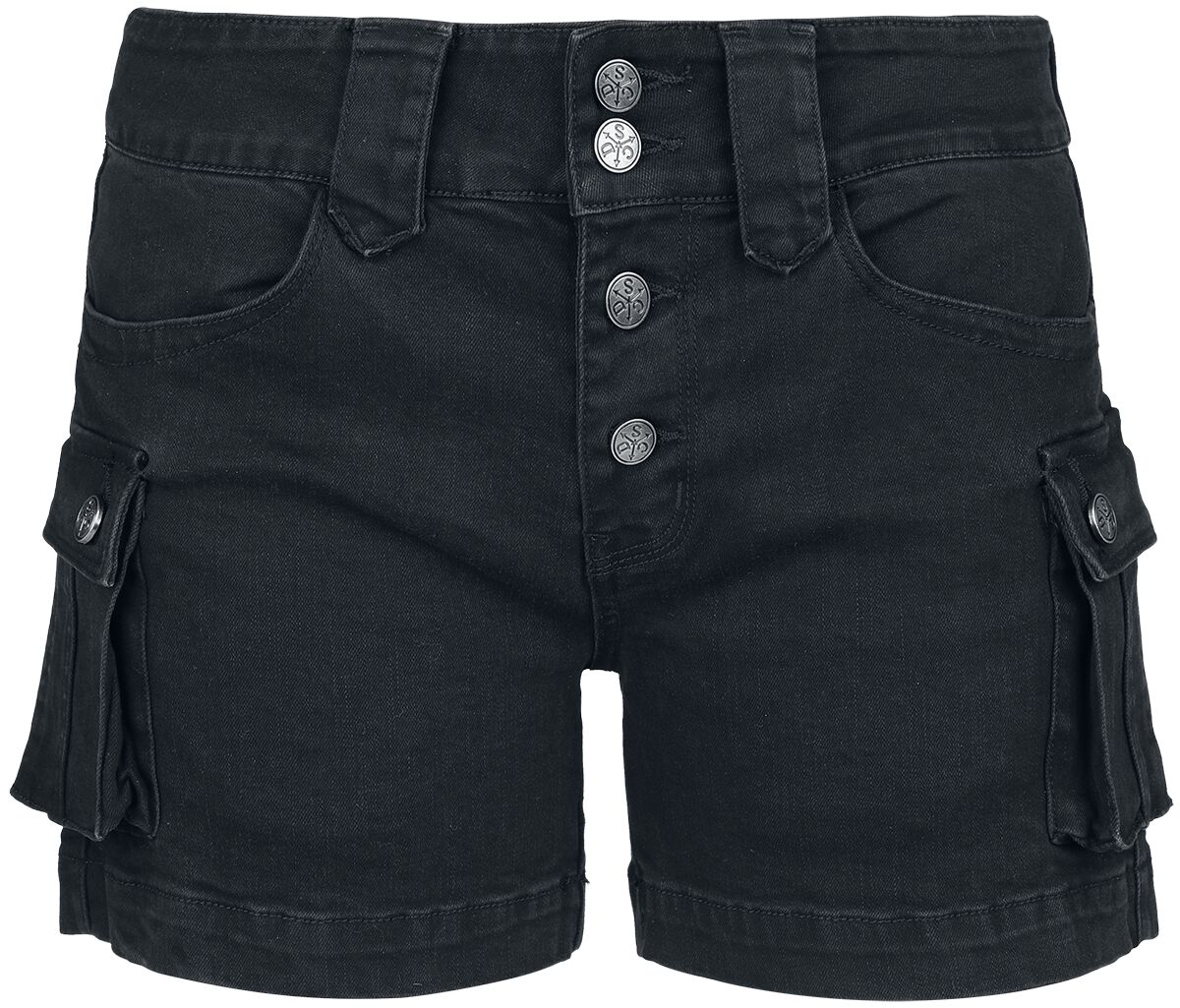 Black Premium by EMP Short - EMP Street Crafted Design Collection - Shorts - 27 bis 34 - für Damen - Größe 34 - schwarz