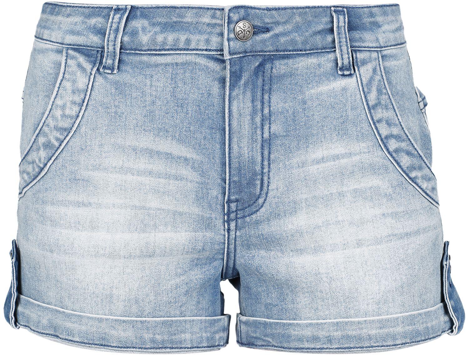 Short für Damen  blau EMP Street Crafted Design Collection - Shorts von RED by EMP