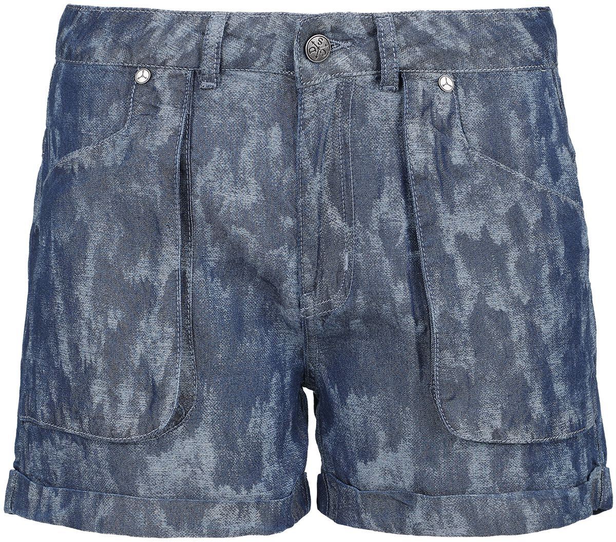 Short für Damen  blau EMP Street Crafted Design Collection - Shorts von RED by EMP