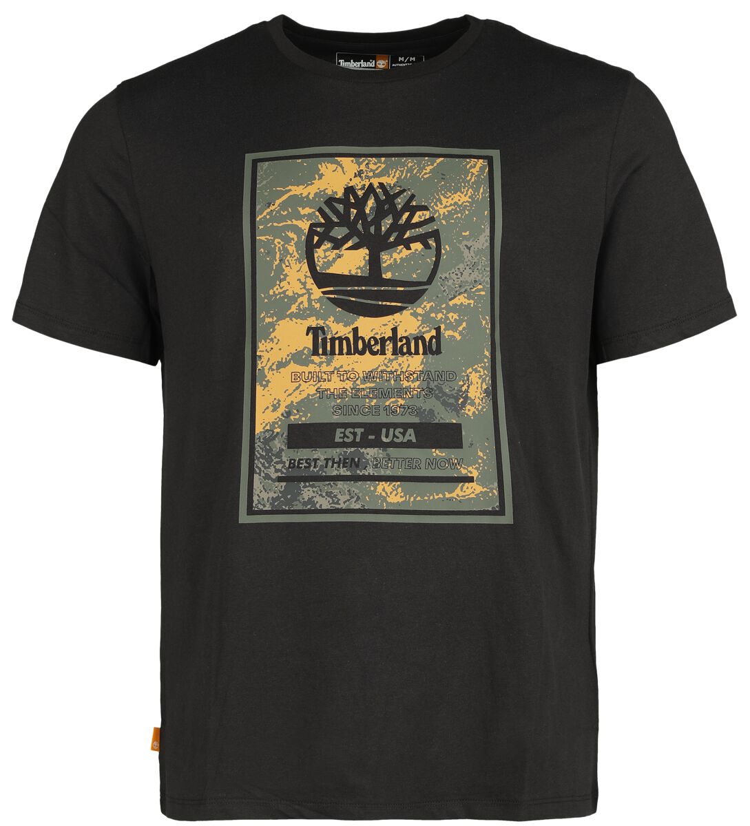 Image of T-Shirt di Timberland - Printed logo t-shirt - S a XXL - Uomo - nero