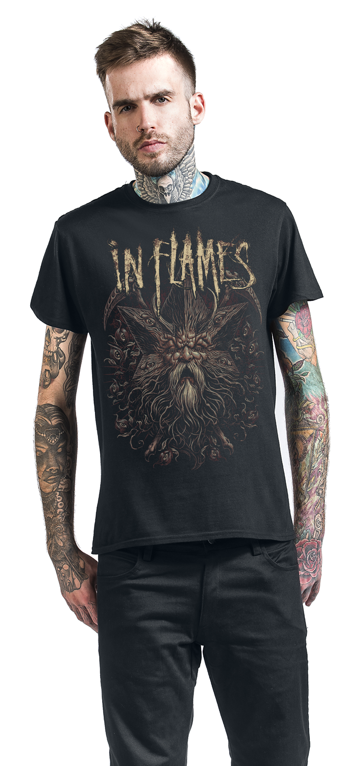 In Flames Eternal Life T-Shirt schwarz