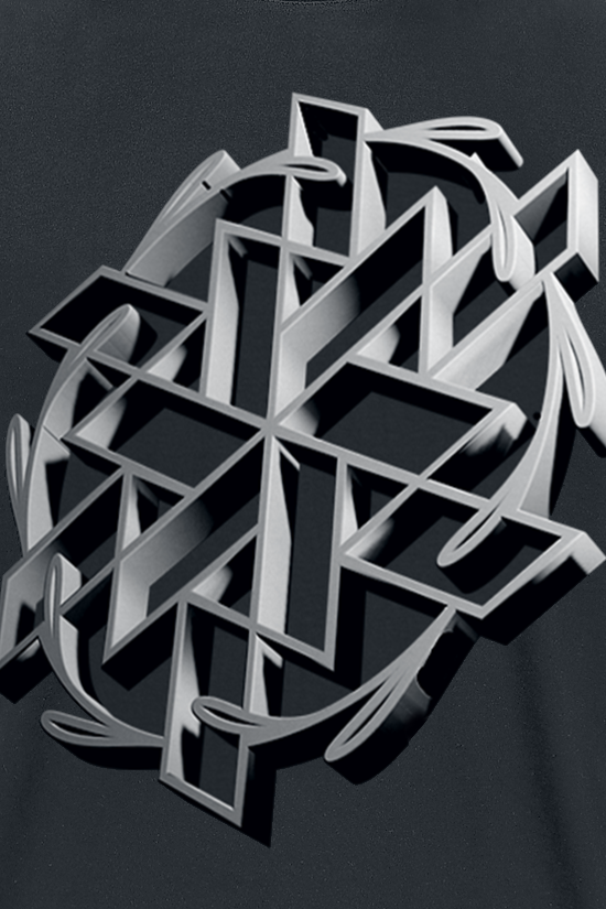 Architects 3D Logo T-Shirt schwarz