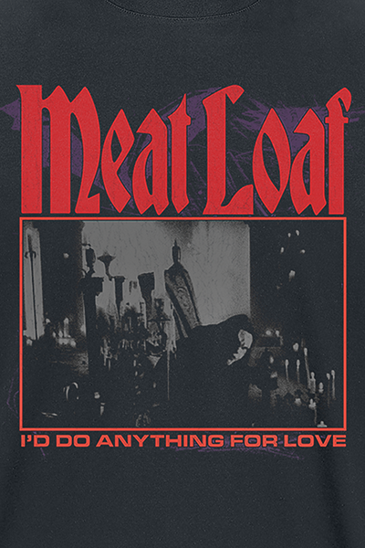 Meat Loaf Music Video T-Shirt schwarz