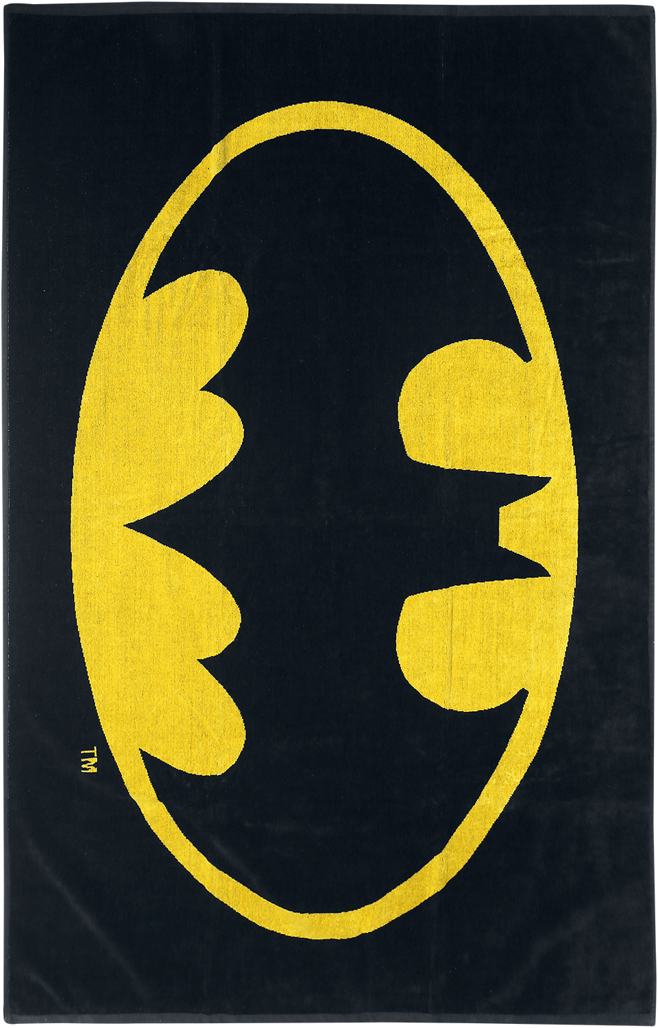 Batman - Batman Core - Badetuch - Badetuch - schwarz| gelb - EMP Exklusiv!