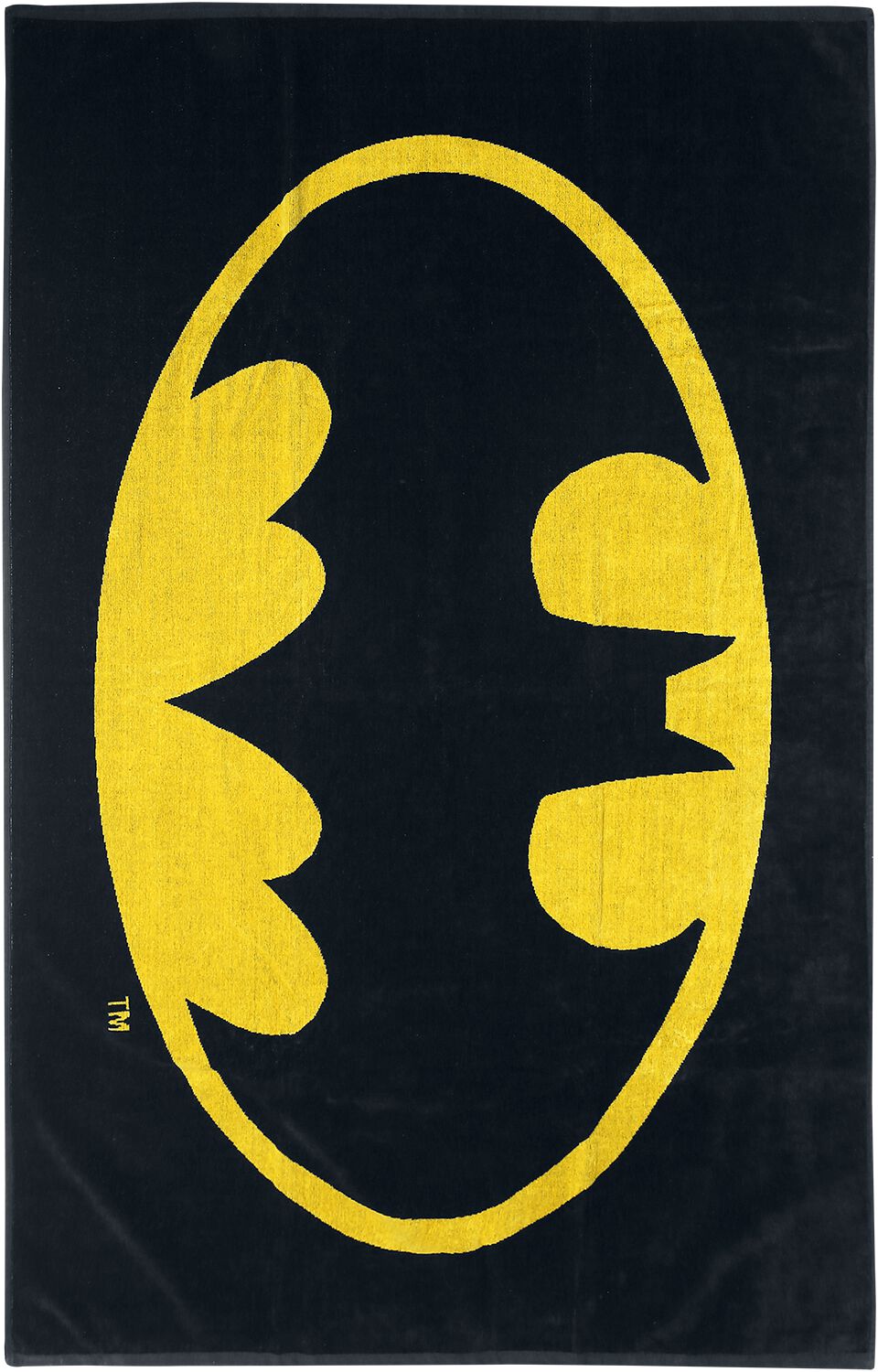 Batman Batman - Handtuch Badetuch schwarz weiß