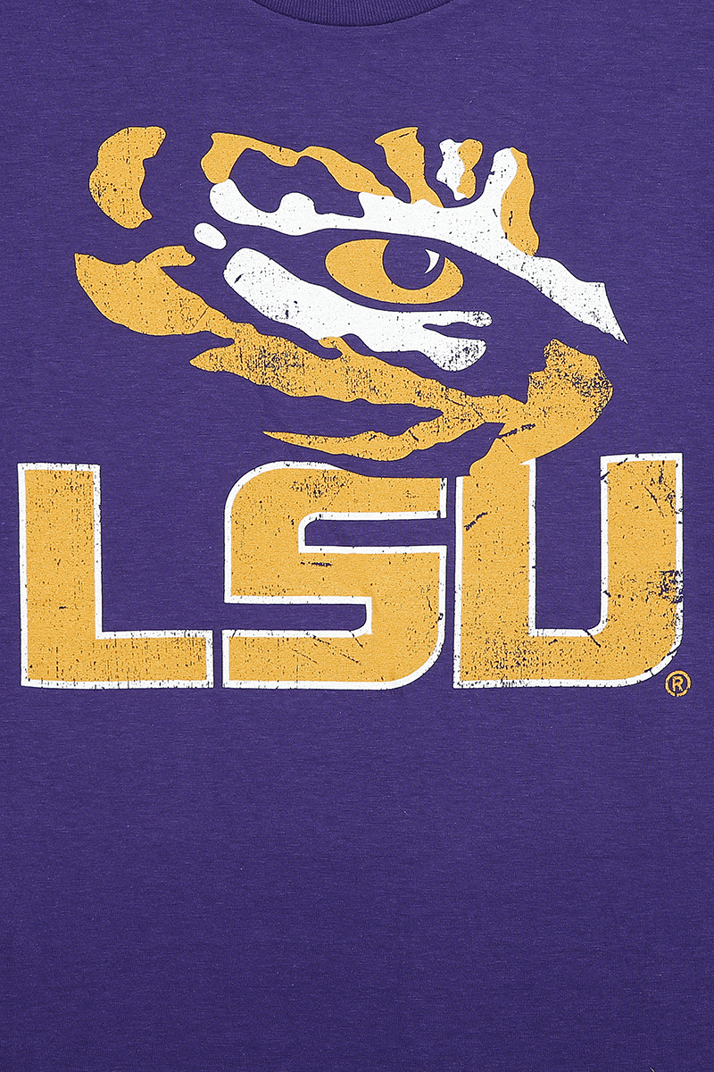 University LSU T-Shirt lila