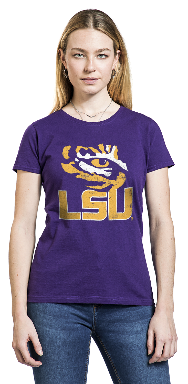 University LSU T-Shirt lila