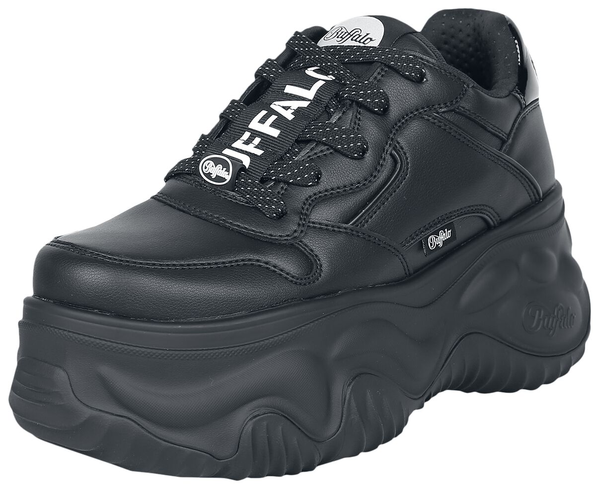 Buffalo Sneaker - Blader One Vegan Nappa - EU36 bis EU41 - für Damen - Größe EU40 - schwarz