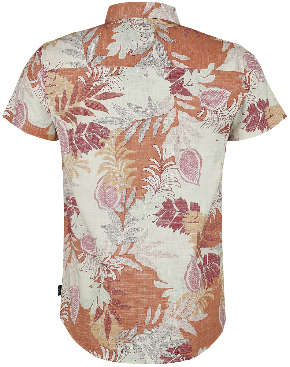 Indicode Hurley Kurzarmhemd beige