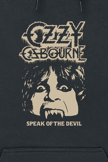 Ozzy Osbourne Speak Of The Devil Kapuzenpullover schwarz