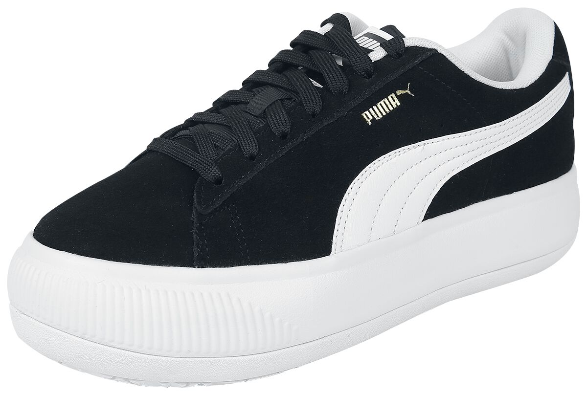 Puma Suede Mayu Sneaker schwarz weiß in EU38