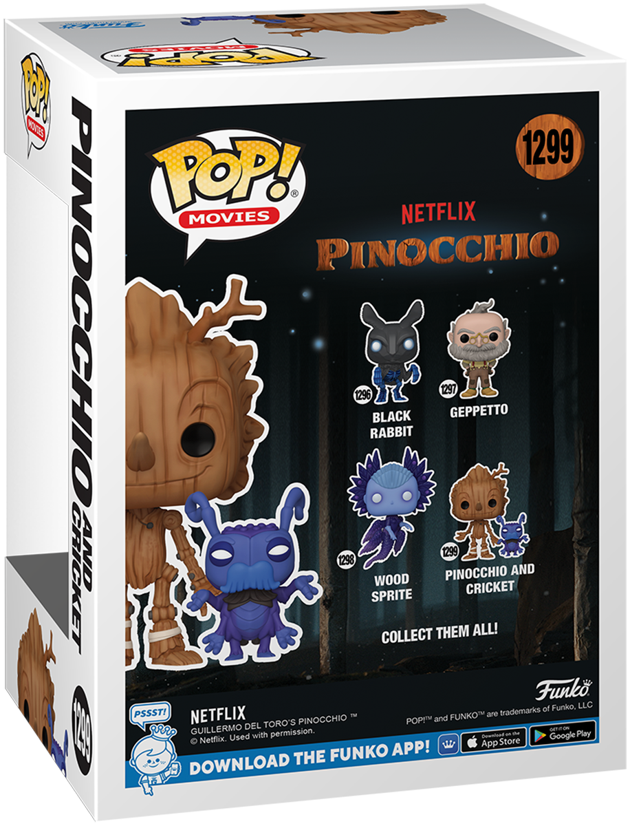 Pinocchio Pinocchio and Cricket Vinyl Figur 1299 Funko Pop! multicolor