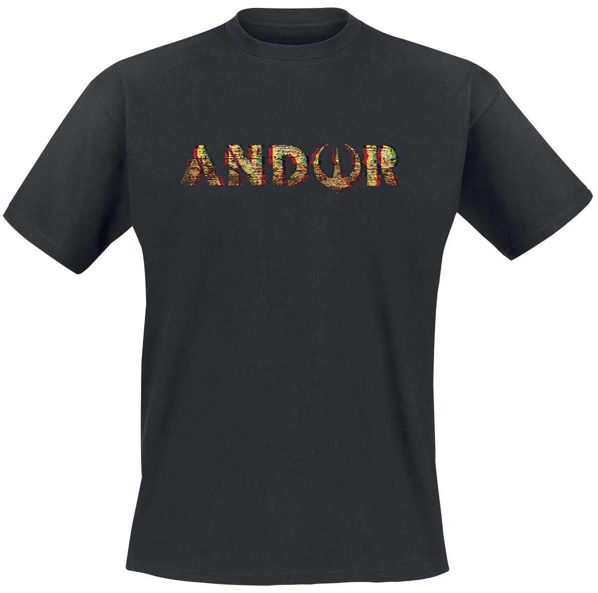 Star Wars Andor – Glitch Logo T-Shirt schwarz