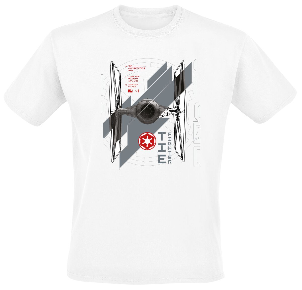 Star Wars Andor – Tie Fighter T-Shirt weiß
